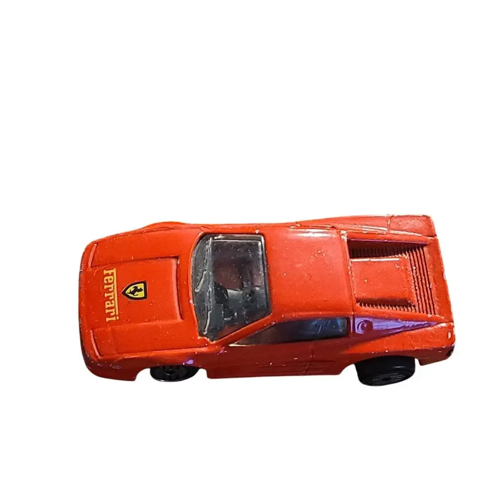 Hot Wheels loose Ferrari Testarossa red UH tan interior